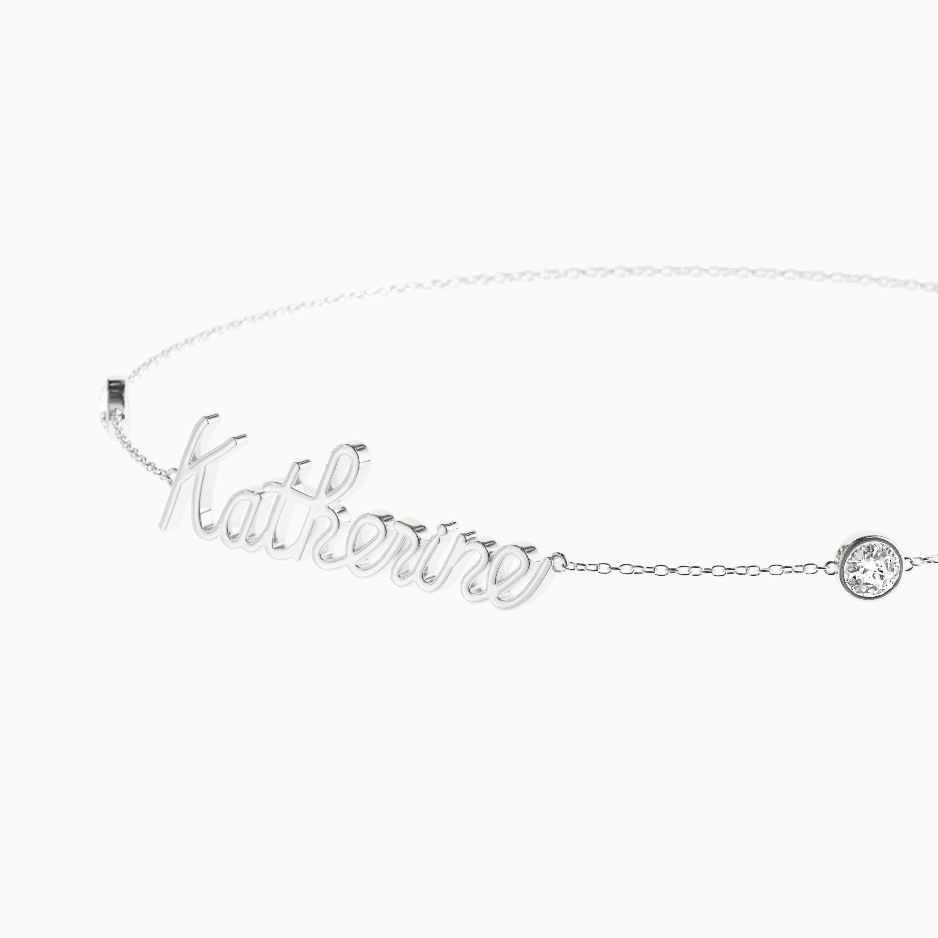 Signature Bracelet - Round Diamond Trinkets