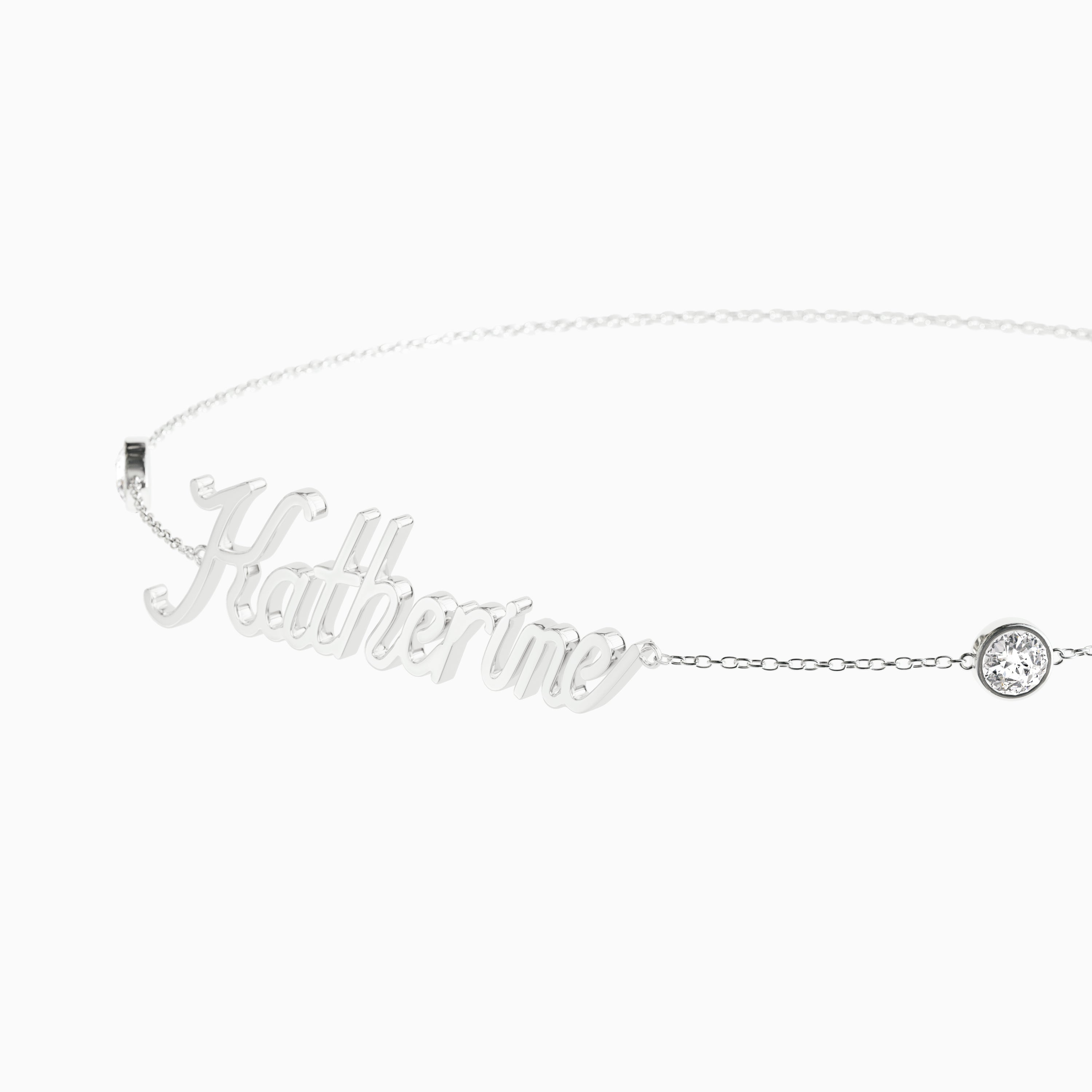 Signature Bracelet - Round Diamond Trinkets