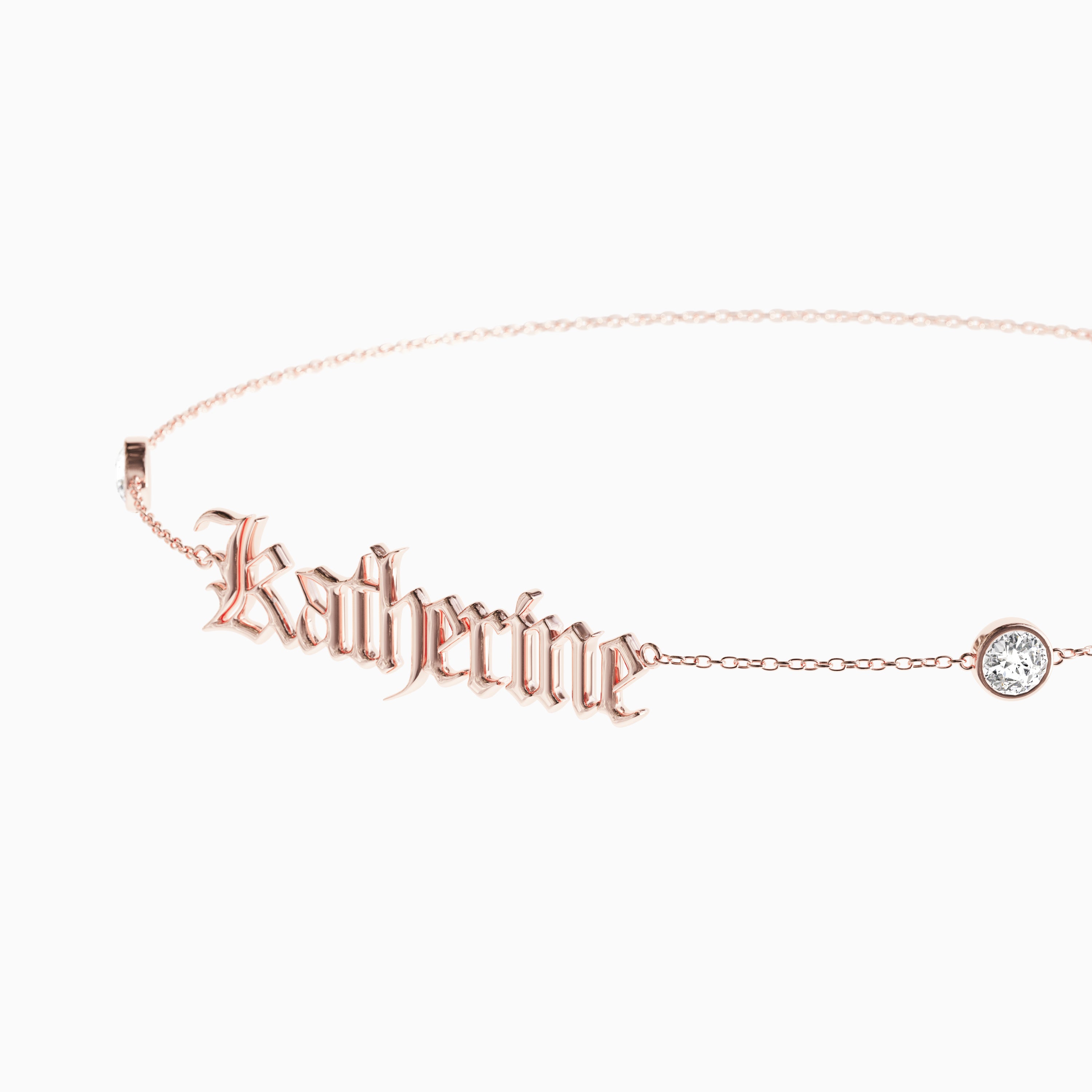 Signature Bracelet - Round Diamond Trinkets