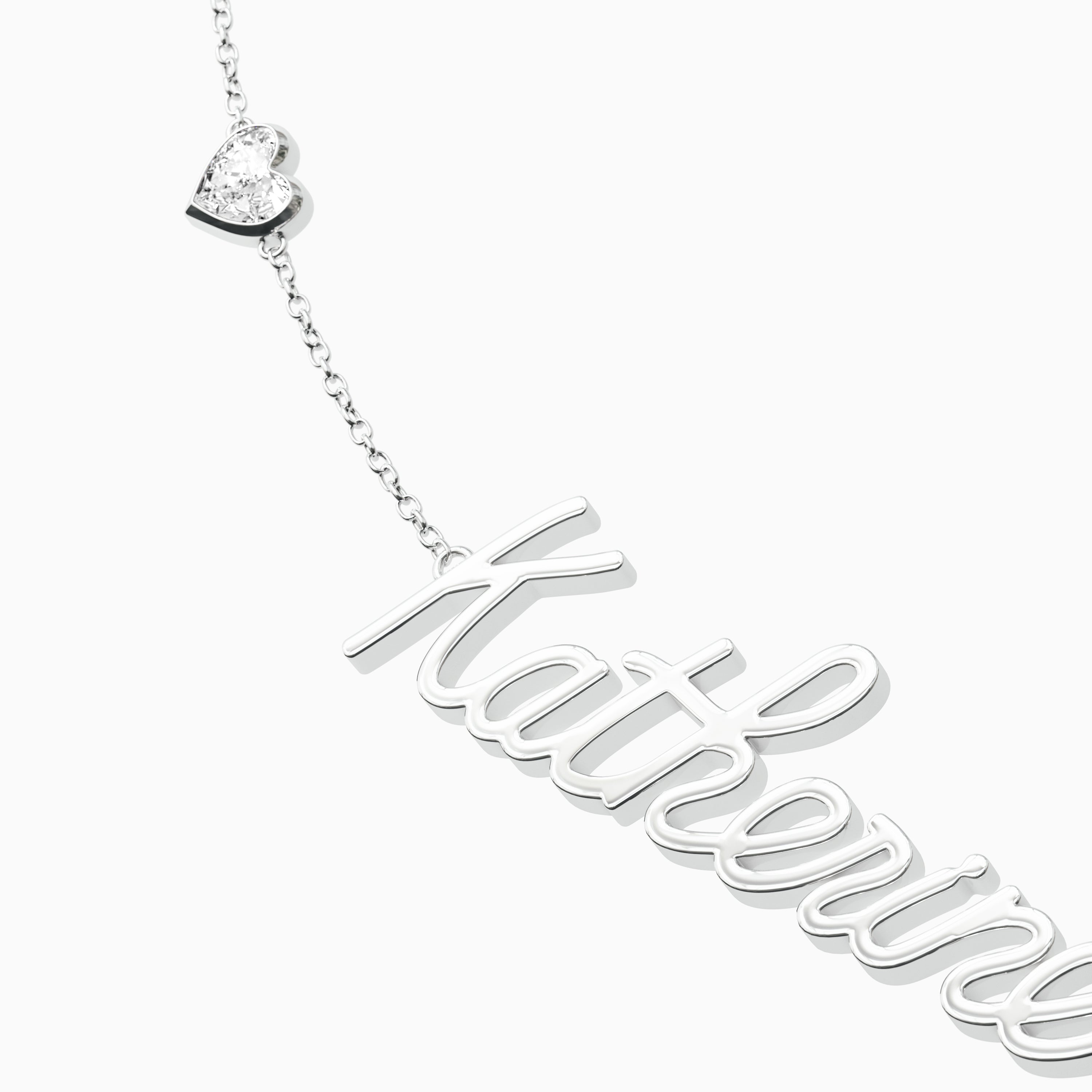 Signature Necklace - Double - Heart Diamond Trinket