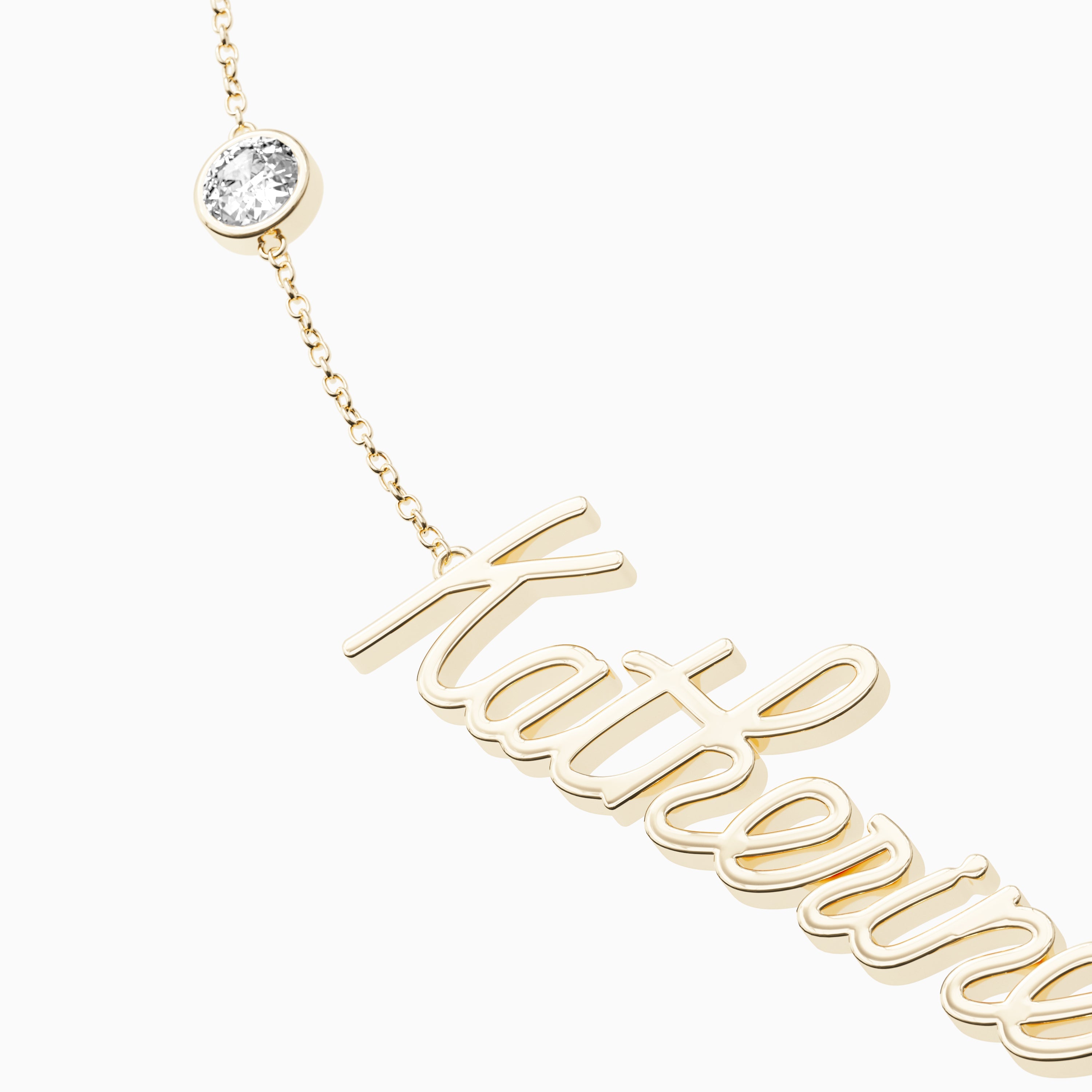 Signature Necklace - Triple - Round Diamond Trinkets