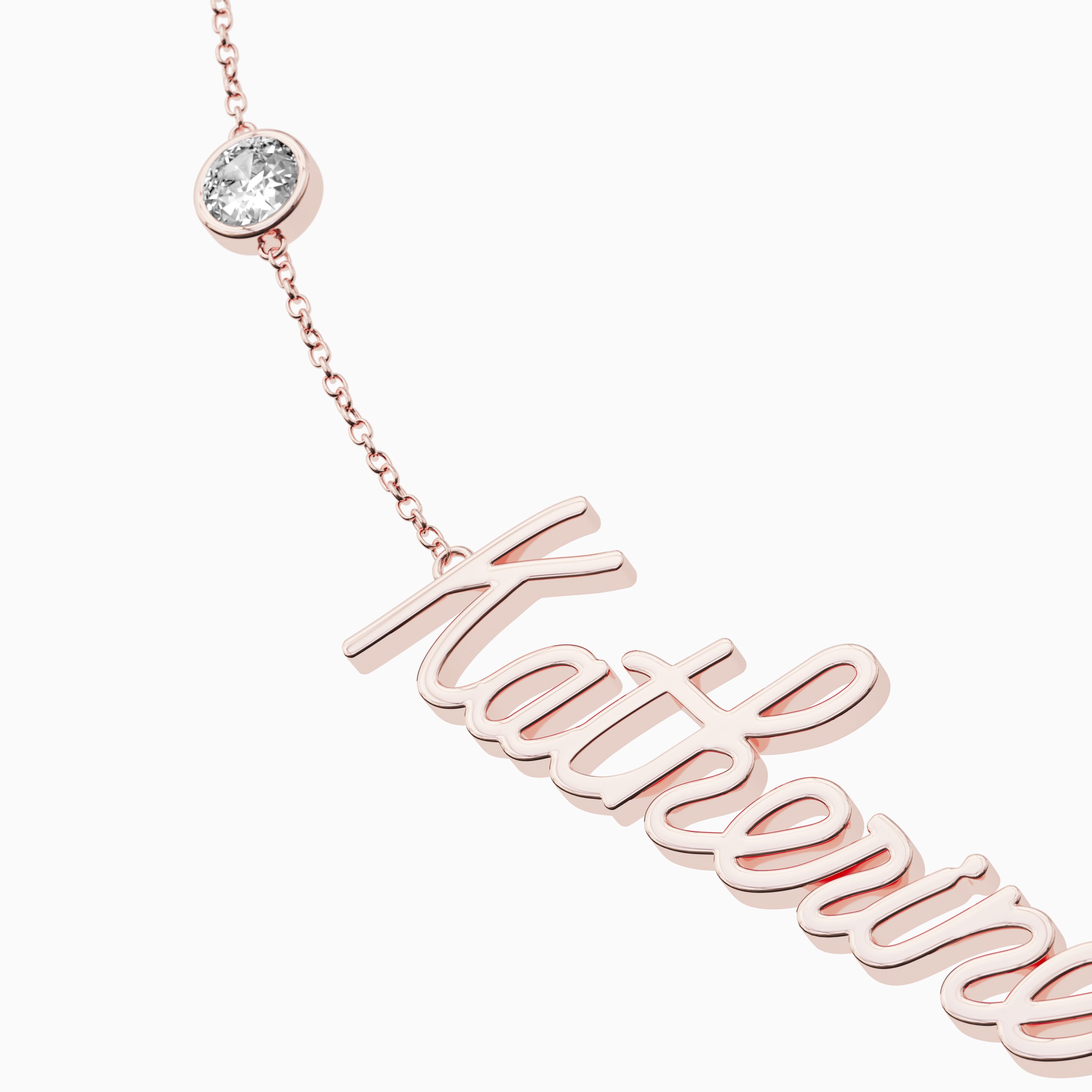 Signature Necklace - Triple - Round Diamond Trinkets