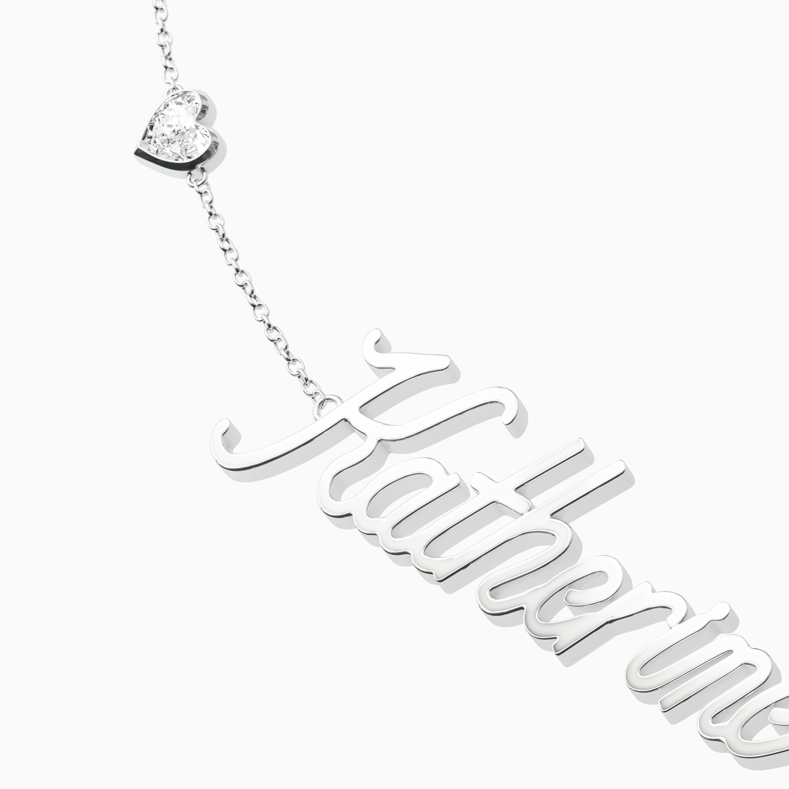 Signature Necklace - Single - Heart Diamond Trinkets