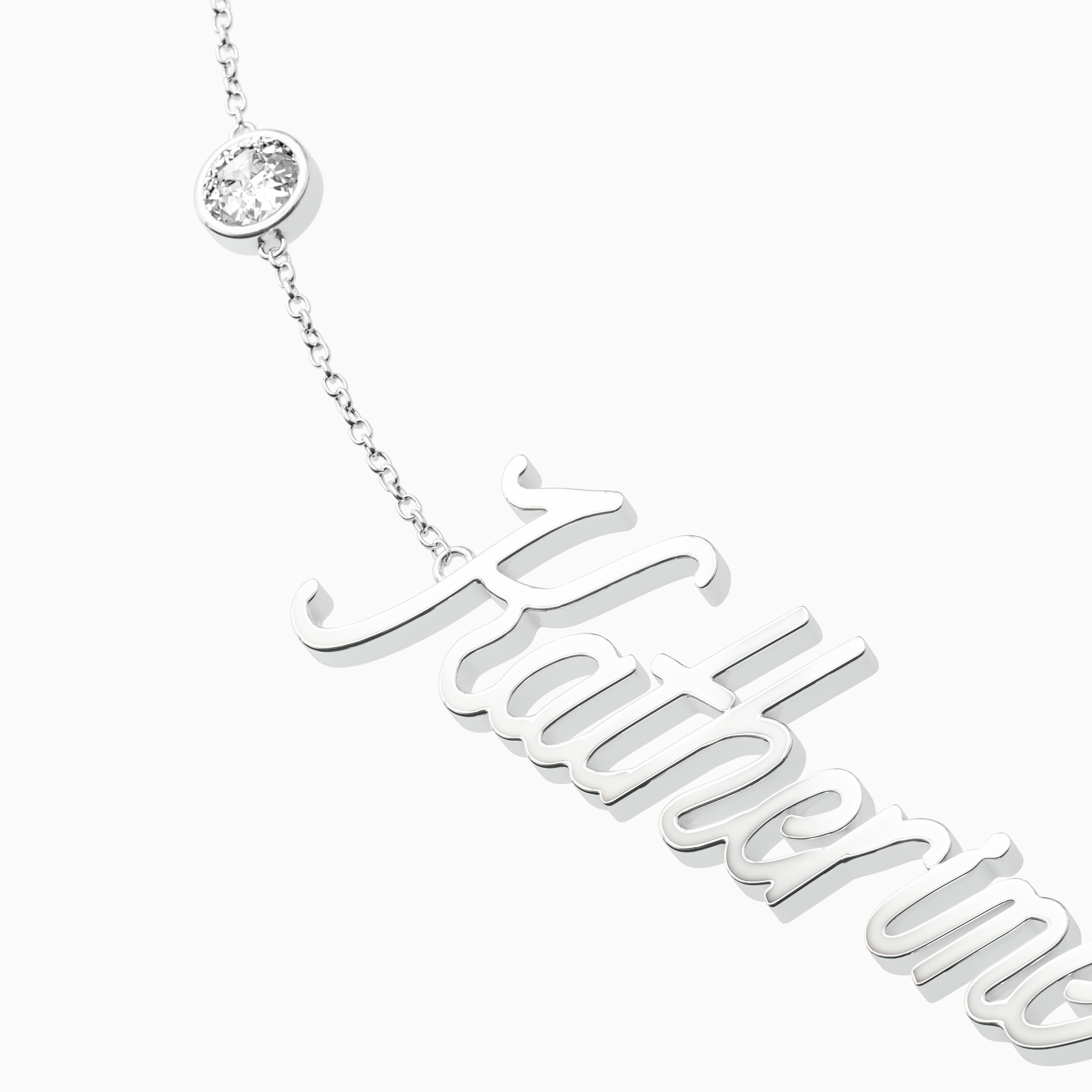 Signature Necklace - Triple - Round Diamond Trinkets