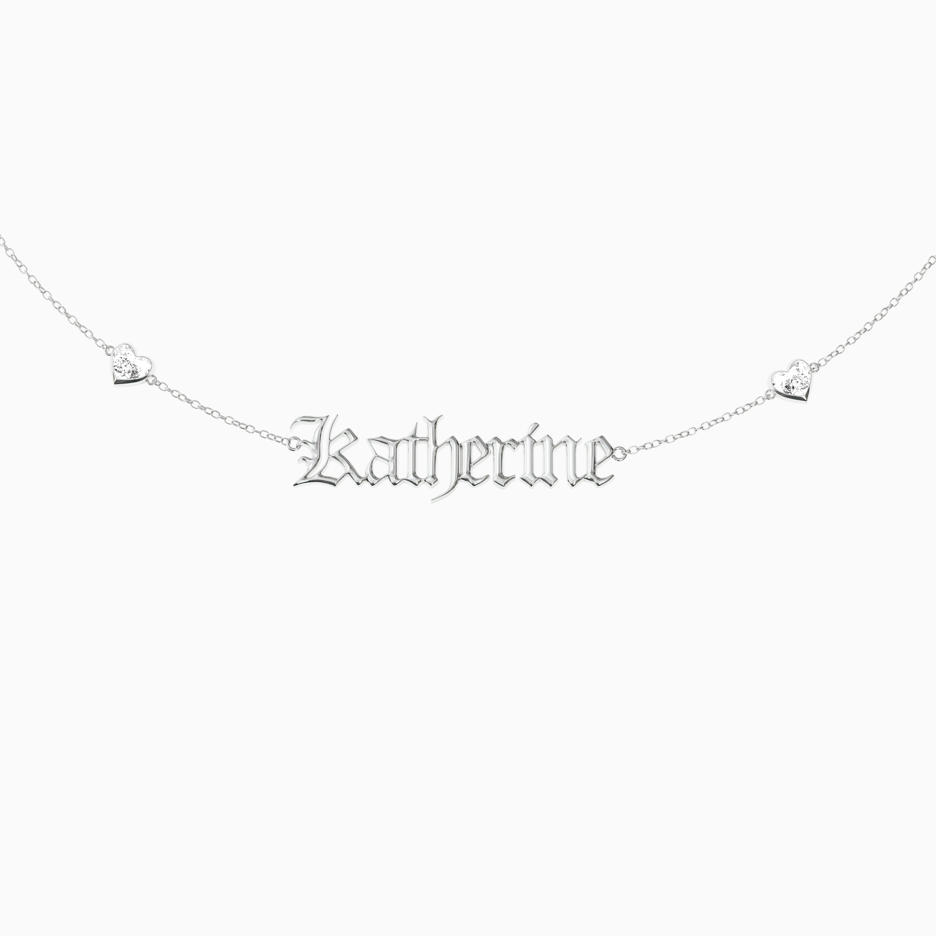 Signature Necklace - Single - Heart Diamond Trinkets