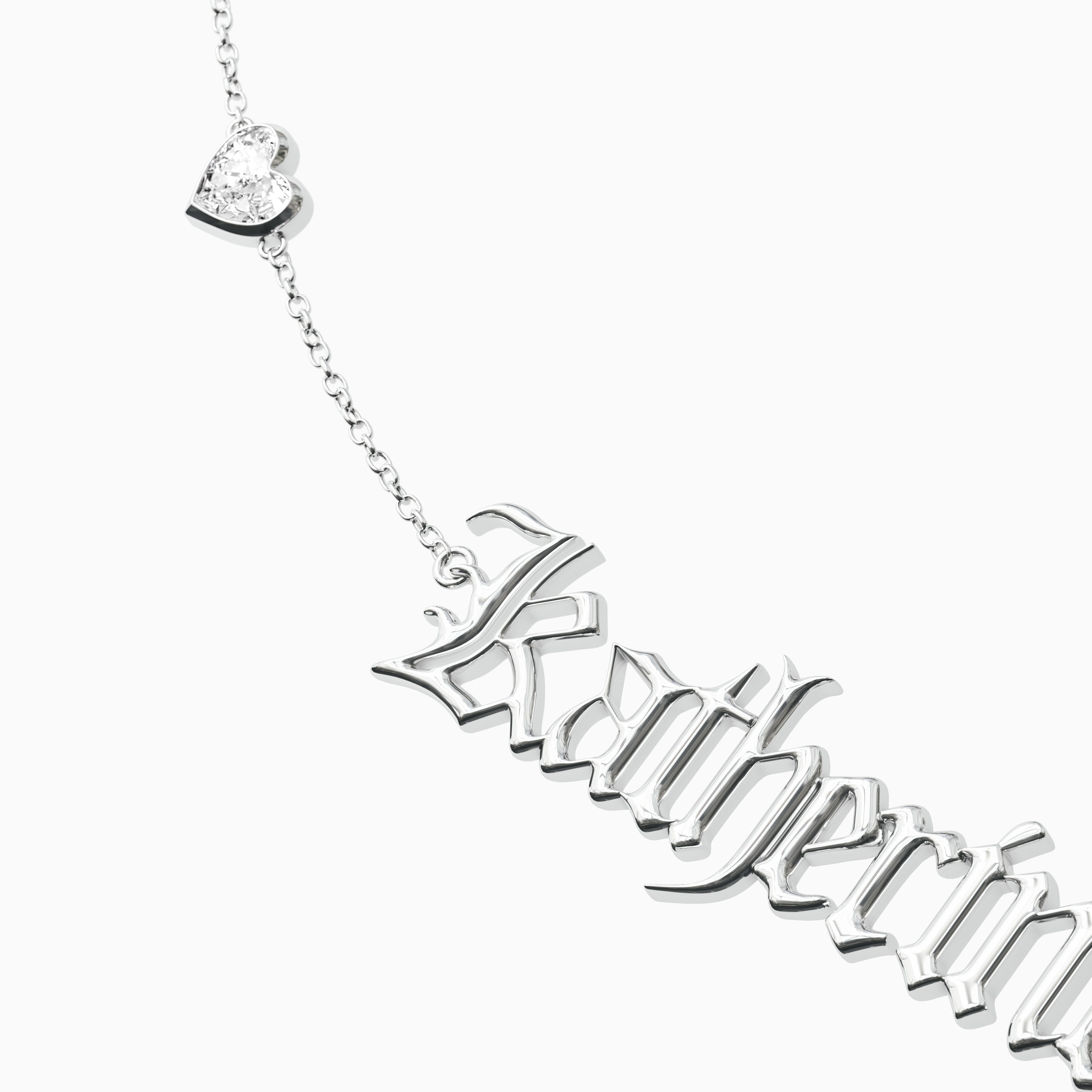 Signature Necklace - Triple - Heart Diamond Trinkets