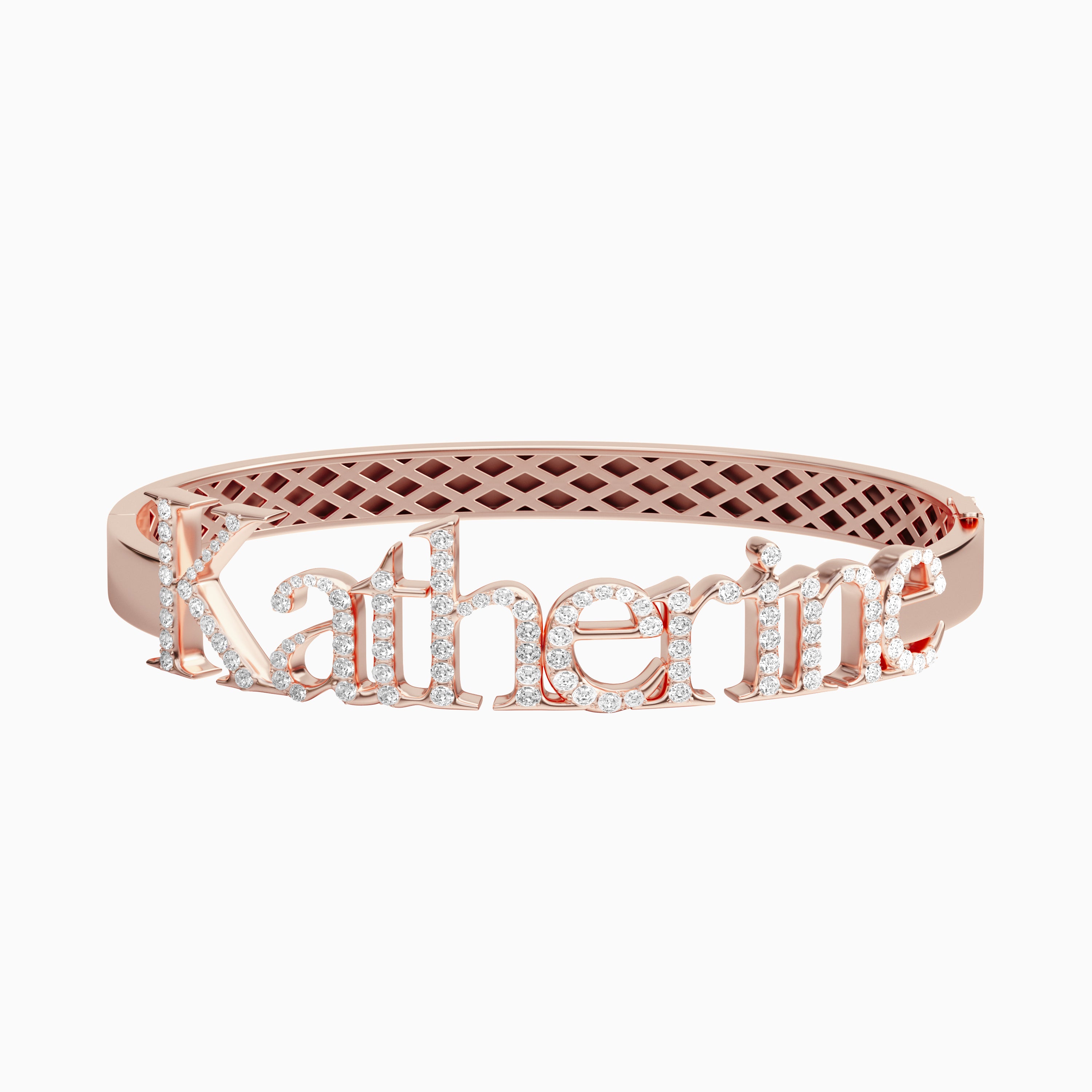 Signature Bangle - Diamond Encrusted