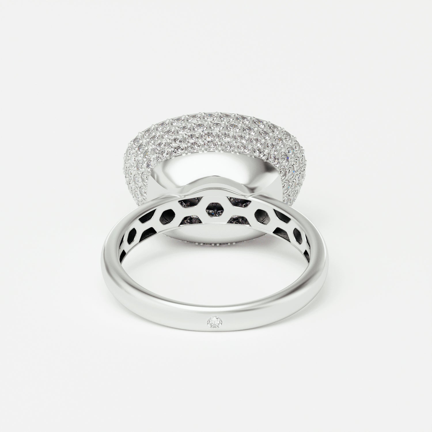 Yuan Bao Diamond Fortune Ring - Small